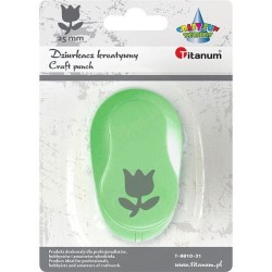 Dziurkacz ozdobny Titanum Craft-Fun Series 25mm tulipan (T-8810-31)