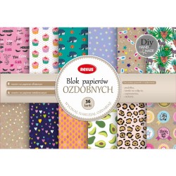 Papier ozdobny Beniamin do scrapbookingu A5 - mix (609830)