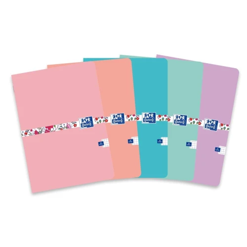 Zeszyt Oxford FLORAL A5 32k. 90 g krata (400150841)