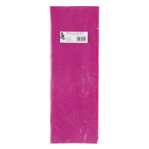 Bibuła gładka rózowa ciemna gładka różowa ciemna 700 mm x 500 mm (12)