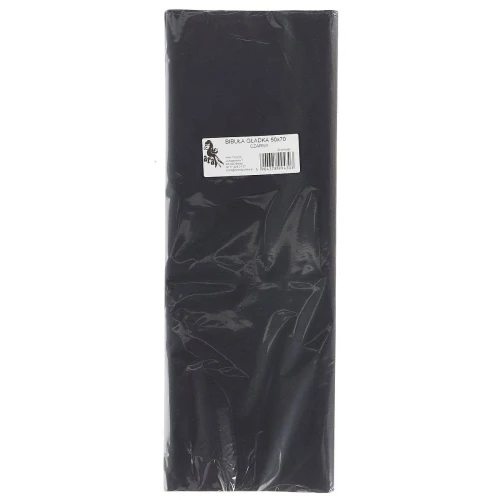 Bibuła gładka czarna gładka czarna 700 mm x 500 mm (30)