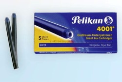 Naboje długie Pelikan GTP/5 niebieski (310748)
