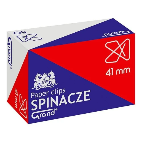 Spinacz krzyżowy Grand 41 mm 50 szt (110-1137)