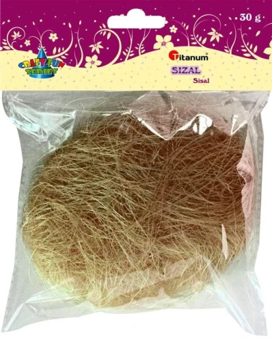 Sizal Titanum Craft-Fun Series biały 30 g (363108)