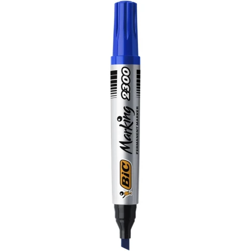 Marker permanentny Bic Marking 2300, niebieski 3,7-5,5 mm ścięta końcówka (8209253)