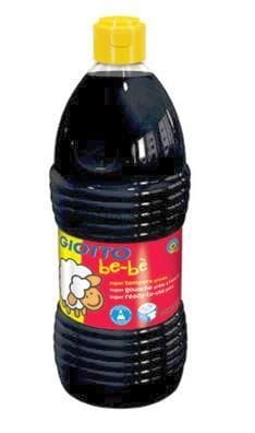 Farba tempera Giotto Be-Be kolor: czarny 1000 ml 1 kol. (467524)