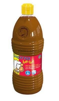 Farba tempera Giotto Be-Be kolor: brązowy 1000 ml 1 kol. (467523)