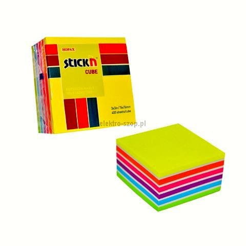 Notes samoprzylepny Stick'n mix 400k 76 mm x 76 mm (21539)