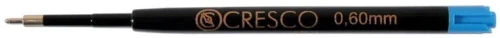 Wkład do długopisu Cresco, niebieski 0,6 mm (033252)
