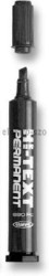 Marker permanentny Fibracolor HI-TEXT, czarny 4,5 mm ścięta końcówka (830)
