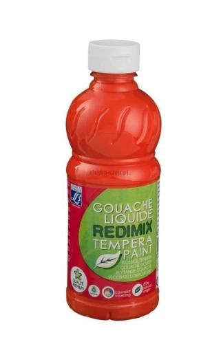 Farba tempera Lefranc&amp;Bourgeois REDIMIX kolor: pomarańczowy 500 ml 1 kol. (188004)