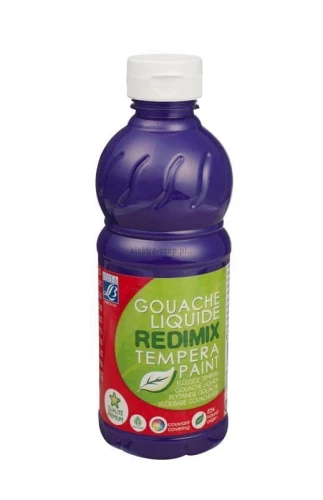Farba tempera Lefranc&amp;Bourgeois REDIMIX kolor: fioletowy 500 ml (188008)