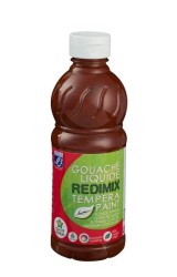 Farba tempera Lefranc&amp;Bourgeois REDIMIX kolor: brązowy 500 ml 1 kol. (188015)