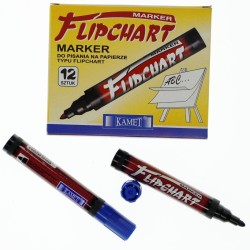 Marker do papieru Kamet, niebieski 0,2 mm okrągła końcówka (K-2102)