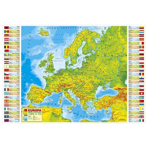 Podkład na biurko Derform Europa 490 mm x 340 mm (POEF)