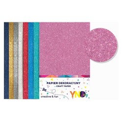 Arkusz piankowy Noster pianka dekoracyjna NC-002 kolor: mix 8 ark.