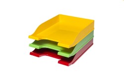 Szuflada na dokumenty Bantex Colors - żółty (400050180)