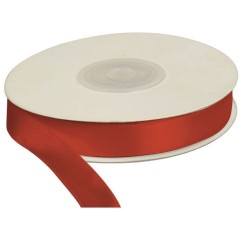Wstążka Titanum Craft-Fun Series satynowa czerwona 12 mm 25 m (311917)