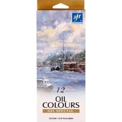 Farba olejna Firster kolor: mix 12 ml 12 kol. (FOC-121)