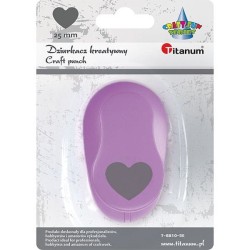 Dziurkacz ozdobny Titanum Craft-Fun Series 25mm serce (T-8810-5F)