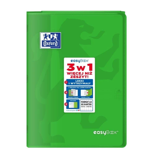 Zeszyt Oxford EASYBOOK A4 60k. 90 g krata (400146695)