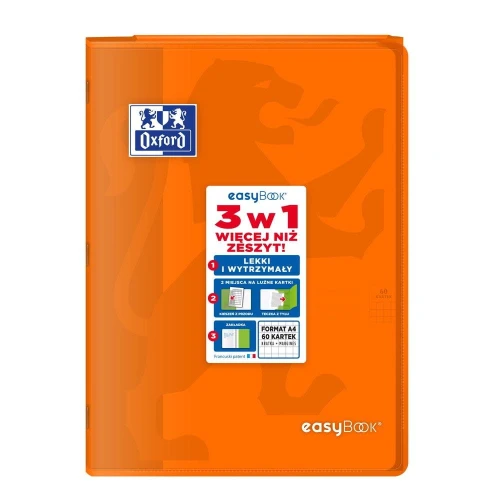 Zeszyt Oxford EASYBOOK A4 60k. 90 g krata (400146695)