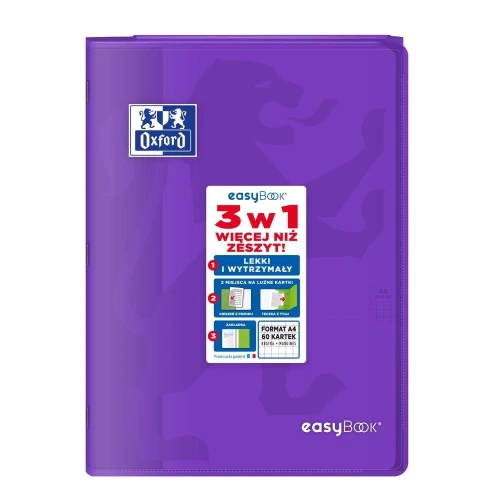 Zeszyt Oxford EASYBOOK A4 60k. 90 g krata (400146695)