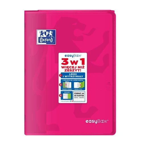 Zeszyt Oxford EASYBOOK A4 60k. 90 g krata (400146695)