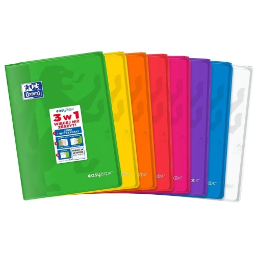 Zeszyt Oxford EASYBOOK A4 60k. 90 g krata (400146695)