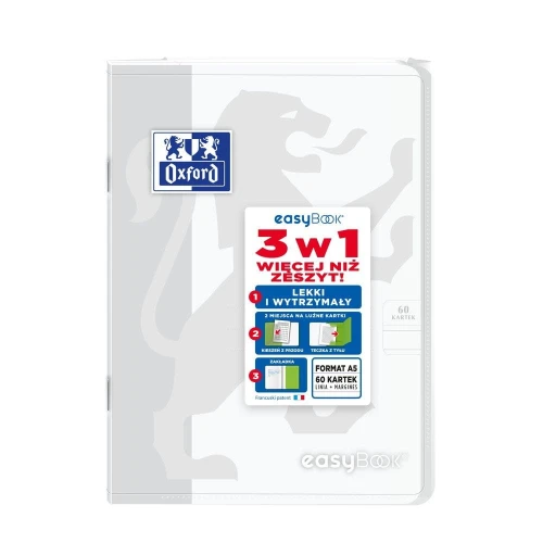 Zeszyt Oxford EASYBOOK A5 60k. 90 g linia (400146694)