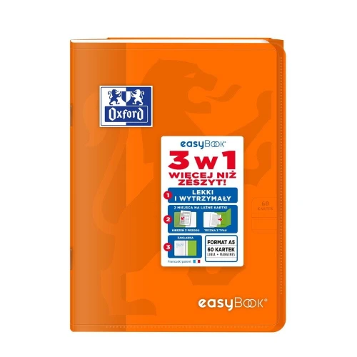 Zeszyt Oxford EASYBOOK A5 60k. 90 g linia (400146694)