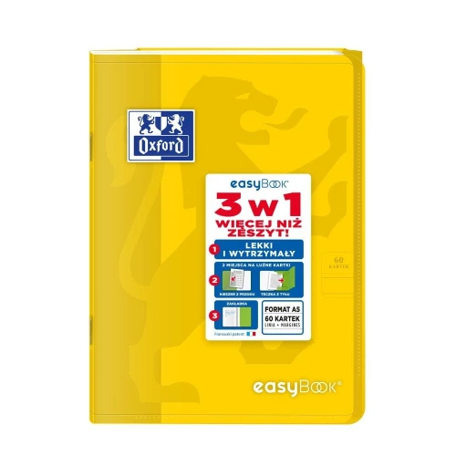 Zeszyt Oxford EASYBOOK A5 60k. 90 g linia (400146694)