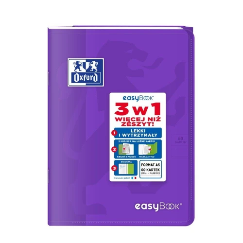 Zeszyt Oxford EASYBOOK A5 60k. 90 g linia (400146694)