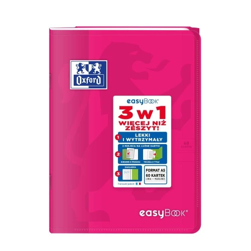 Zeszyt Oxford EASYBOOK A5 60k. 90 g linia (400146694)
