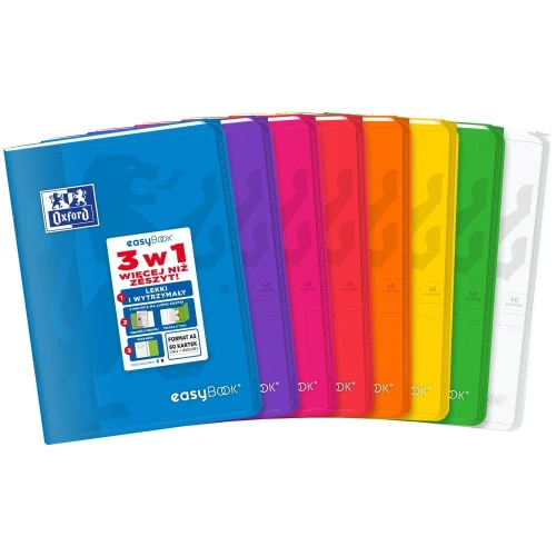 Zeszyt Oxford EASYBOOK A5 60k. 90 g linia (400146694)