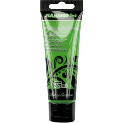 Farba akrylowa Flamingo Line Fluo kolor: zielony 75 ml (109)