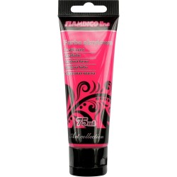 Farba akrylowa Flamingo Line Fluo kolor: różowy 75 ml (105)