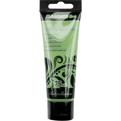 Farba akrylowa Flamingo Line Pastel kolor: zielony 75 ml (044)