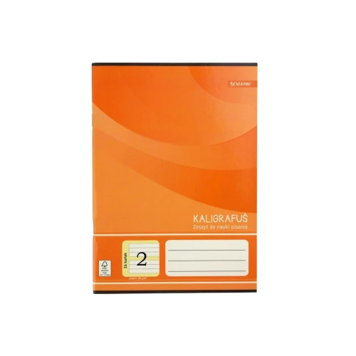 Zeszyt Rexus do nauki pisania 12 A5 16k. 80 g linia (605429)