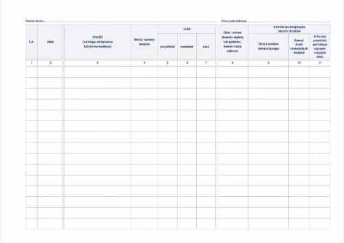 Druk offsetowy album A4 40k. (710-1)