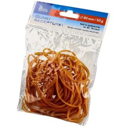 Gumki recepturki Tetis 50 g śr. 80 mm (GG205-E)