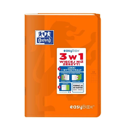 Zeszyt Oxford EASYBOOK A5 60k. 90 g krata (400146693)
