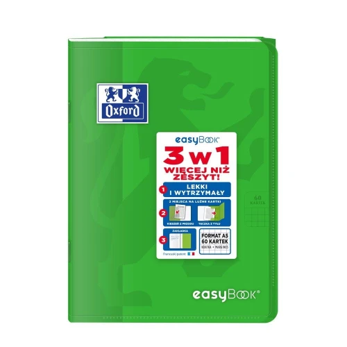 Zeszyt Oxford EASYBOOK A5 60k. 90 g krata (400146693)