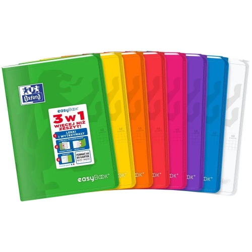 Zeszyt Oxford EASYBOOK A5 60k. 90 g krata (400146693)