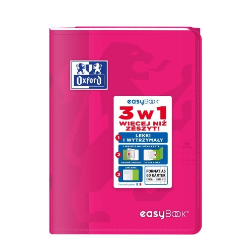 Zeszyt Oxford EASYBOOK A5 60k. 90 g krata (400146693)