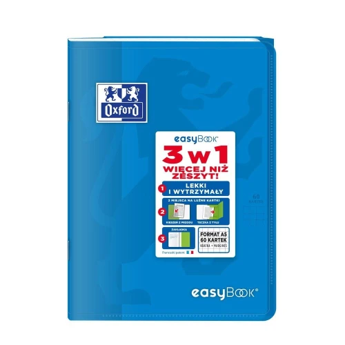 Zeszyt Oxford EASYBOOK A5 60k. 90 g krata (400146693)