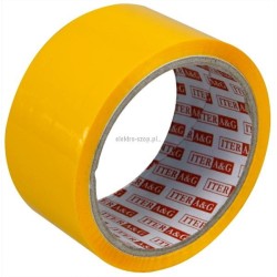 Taśma pakowa Iter A&amp;G żółta 48 mm 50 yd