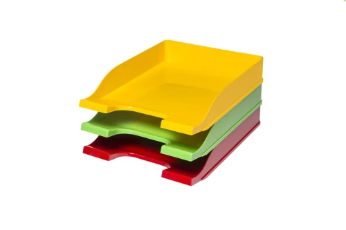 Szuflada na dokumenty Bantex Colors - czerwony (400050169)