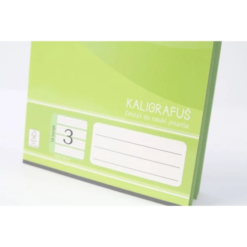 Zeszyt Rexus do nauki pisania 3 A5 16k. 80 g mix (605430)