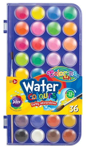 Farby akwarelowe Patio Colorino 36 kol. (67324PTR)